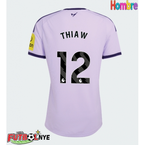 Camiseta Newcastle United Malick Thiaw #12 Tercera Equipación 2026-27 manga corta